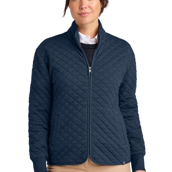 Women's Diamond Quilt Full Zip Thumbnail